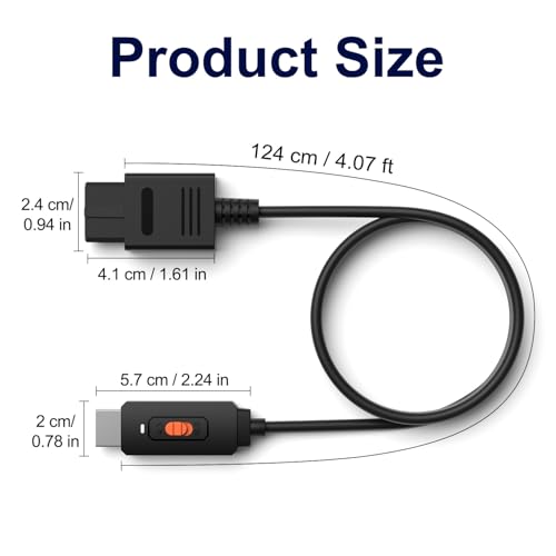 Image of Y.D.F NGC to HDMI Converter, HD Link Cable for NGC, N-Gamecube to HDMI Compatible Nintendo 64 /SNES /SFC (Fully Upgraded Version)