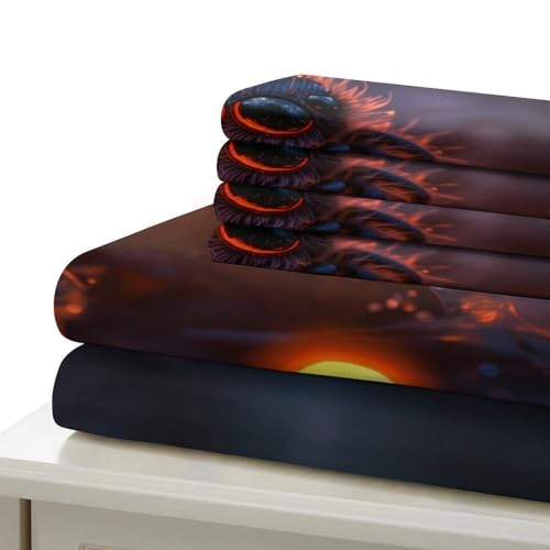 Housse de couette imprimé en 3D araignée d'Halloween premium - 7