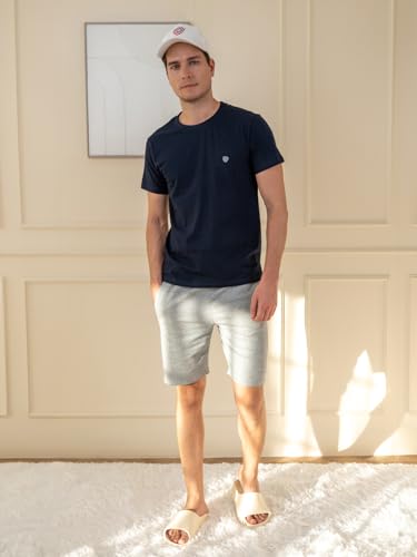 Image of Lux Cozi Men's Cotton Solid Regular Fit T-Shirt