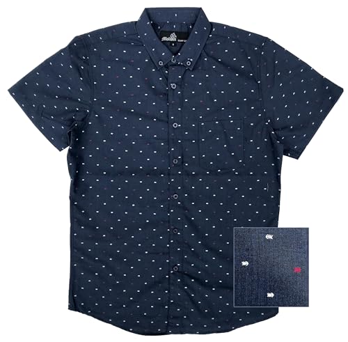 Image of Molokai Surf Button Down Slim Fit Hawaiian Short Sleeve Shirts