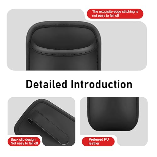 Portavasos Colgante para Puerta de Auto, Clip Grande, Negro miniatura 5