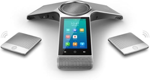 Miniatura 1 de Yealink CP960-WirelessMic Teléfono IP para conferencias, 2 micrófonos de expansión inalámbricos. Pantalla táctil a color de 5 pulgadas. Wi-Fi