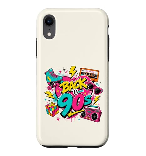 Back to 90s �m�X�^���W�A ���[���[�X�P�[�g ���W�J�Z 90�N�� �X�}�z�P�[�X iPhone XR �p