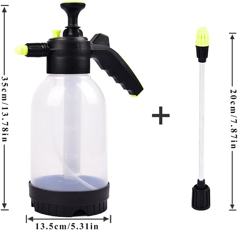 水やりタンク 屋内屋外の家庭用洗濯ガーデンの芝生のための屋内屋外の家庭の掃除のための調節可能なノズルと取り外し可能な杖を持つハンドヘ