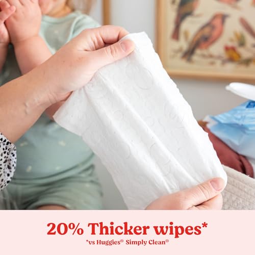 Huggies 99% Pure Water Baby Wipes, Unscented, 9 Packs, 504 Wipes - image 5