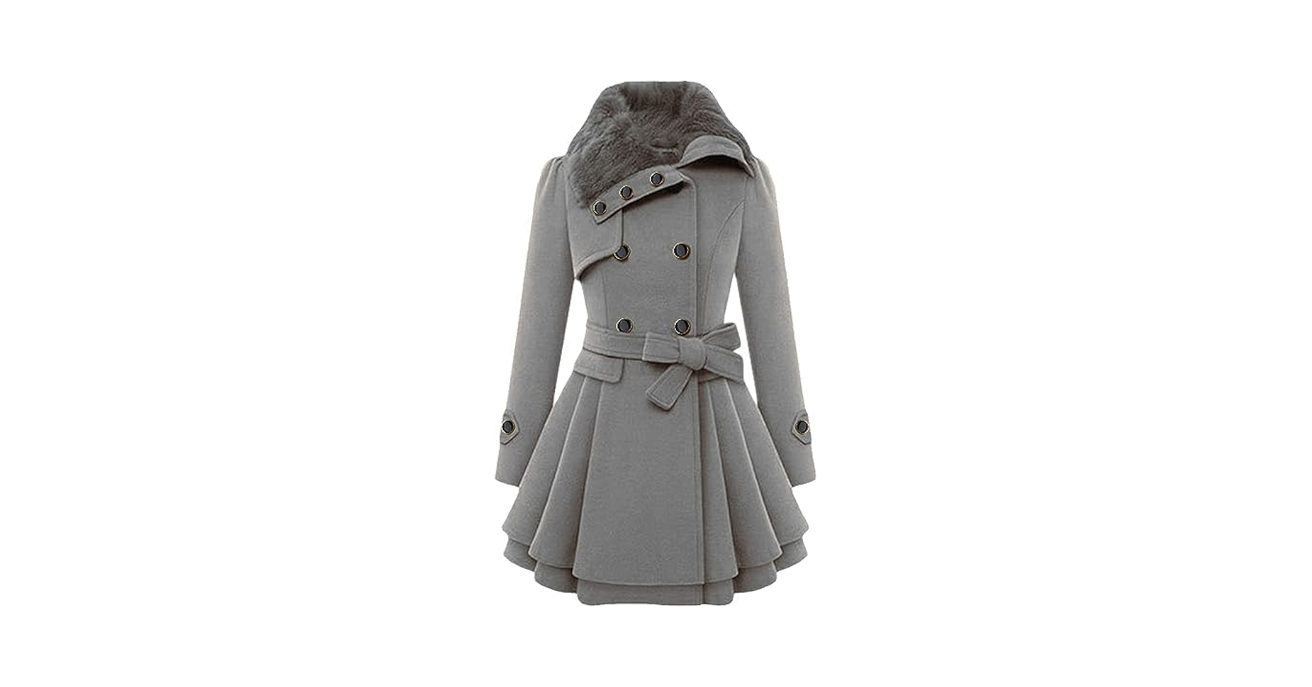 タグ付きcurl double breasted belt point coat タグ付きcurl double breasted belt point coat Amazon.com