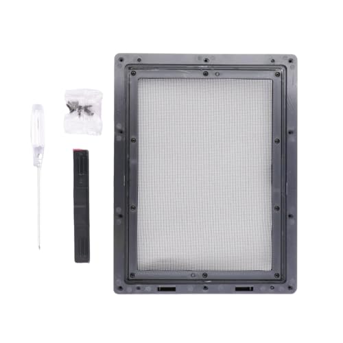 Image of Window Screen Mesh Home Office with Mount Hardware Tool Magnetic Flap System Style E | Home & Garden | Home Improvement | Building & Hardware