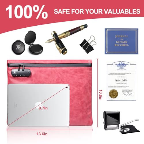 KOSMCCO Notary Bag with Lock