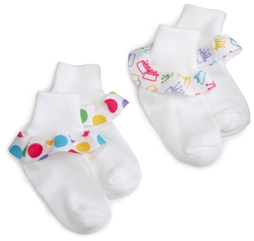 Jefferies Socks Girls 2-6x Birthday Party Sock