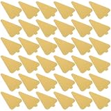 50 Stück Dreieckige Goldene Kuchenplatte aus Papier