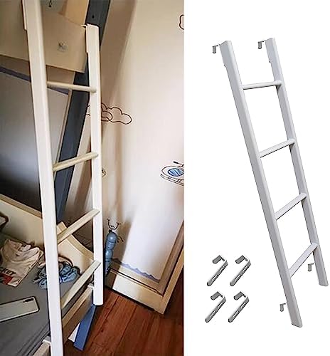 Heavy Duty 4/5 Step Bunk Bed Ladder for Dorm, RV & Camper - Space-Saving Attic Step Ladder, Replacement for Bunk Beds, Supports 440lbs, Sturdy & Reliable