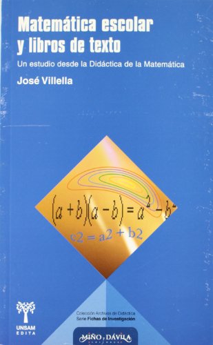 Matematica Escolar y Libros de Texto