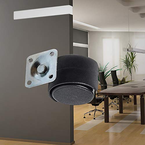 Copapa - Ruote girevoli in plastica, diametro 2,5