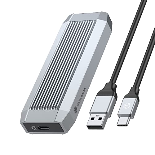 Yottamaster M.2 SSD �O�t���P�[�X SATA�Ή� M.2 SSD �P�[�X USB3.2 Gen2�ڑ� UASP�Ή� 6Gbps�����]�� �A���~ ssd m.2 �P�[�X 2230/2242/2260/2280 M key/B+M key S