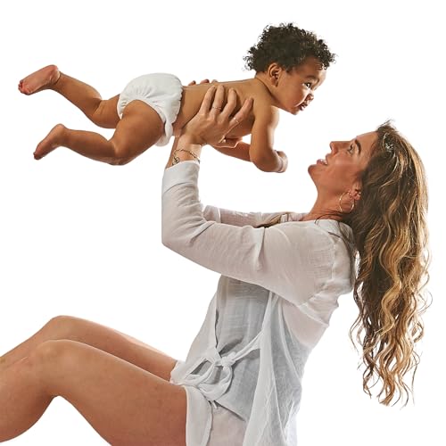 green sprouts Eco Pull-Up Reusable Absorbant Swim Diaper - Pink - 4T3