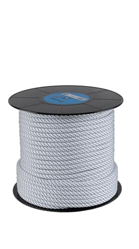 Irudek Konda Roll 11 mm – Corda semi-statica EN 1891A, bobina da 200 m, alta resistenza alla trazione e all'abrasione, costruzione kerntovaglia, durevole e maneggevole