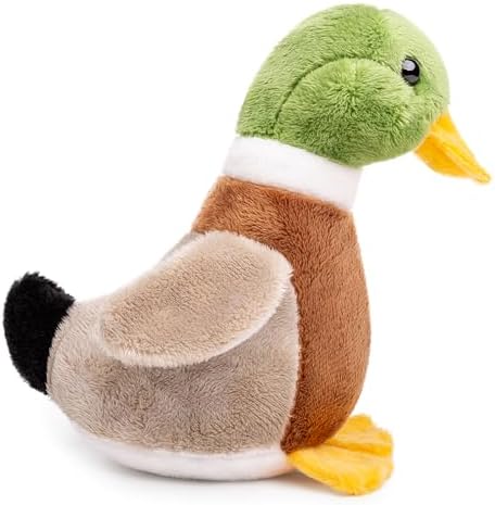 Realistic Mallard Plush Toy, 5.6”Mallard Duck Stuffed Animals Dol...