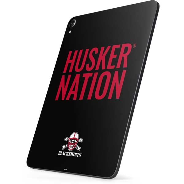 Skinit Decal Tablet skin compatible with iPad Pro 12.9in (2017) - Officially Licensed University of Nebraska Husker Nation Design