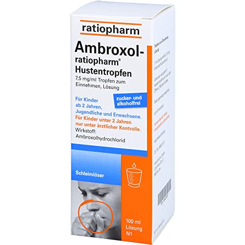 Hustentropfen Ratiopharm Ambroxol zur Hustenlinderung