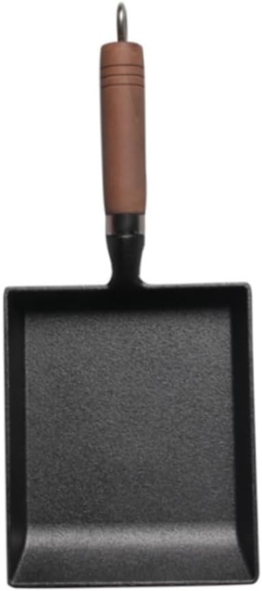 Unomor Non-stick Omelette Pan Design for Easy Flipping Thickened Construction Without Coating Suitable for Gas and Fire Stoves Kitchen Gadget for Cooking Fun Meals