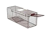 Tru Catch Tuffy 24 Humane Live Animal Trap Easy & Safe Catch & Release for Kittens, Rabbits, & Other Small Animals - Durable Light Duty TNR - (24