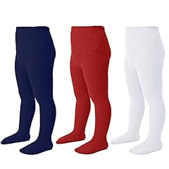 3 Pack, White+navy Blue+wine Red