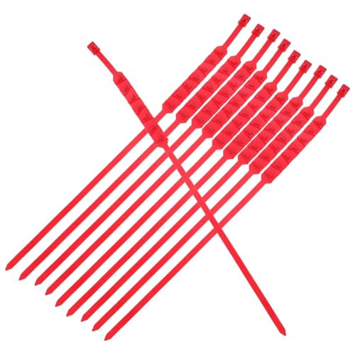 Cabilock 10Pcs Nylon Tire Chains for Motorcycles Bikes Scooters Snow Mud Slip Wheel Traction Chains Quick Installation for Safe Winter Driving