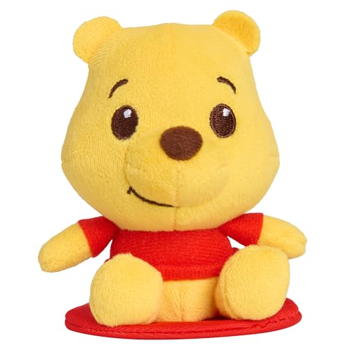 Disney Perch’d 4-inch Shoulder Plush Winnie The Pooh Stuffed Animal, Wearable Plushie, Soft Toy for Fans, Girls, Boys, Kids, Ages 2 and Up by Just...