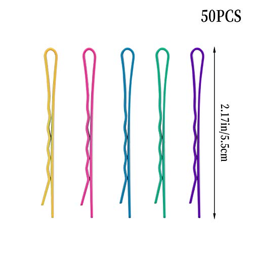 Aiex 50Pcs Hair Pins Kit Hair Clips Secure Hold Bobby Pins Hair Clips For Women Girls And Hairdressing Salon (Multicolor) #TOP1