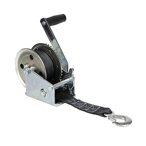 GDMEPMU Heavy-Duty Manual Hand Winch 272.2-1134.0 kg - Durable Rope Hoist for Cars Trucks Boats Cargo Handling & DIY Projects - Reliable Winching Solution for All Needs