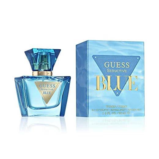 Guess Seductive Blue Women/Femme Eau de Toilette Perfume Spray For Women, 1.0 Fl. Oz.
