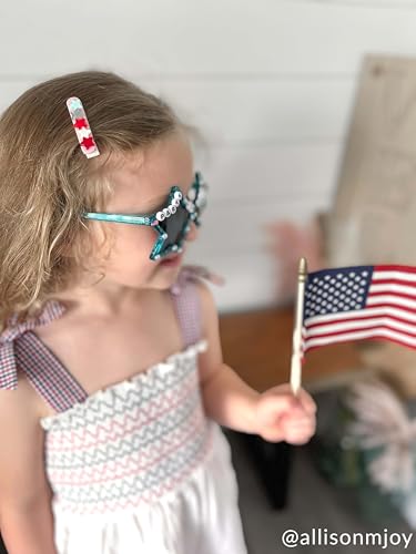 Nuances patriotiques bleues pour enfants - Finies les lunettes fragiles - 3