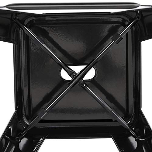 Yaheetech Barkruk, 4 stuks, metalen zitvlak, keukenkruk, barstoel, barkruk, belastbaar tot 150 kg - Image 5