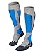 Falke Hombre, SK2 Calcetines de esquí, Lana, Gris (Light Grey 3400), 39-41, (1 par)