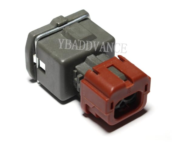 16 AWG Wire Connector Waterproof 2 Pin with Pins and Wire Seals for Nissans Fuel Injector 829441-1 1928401920