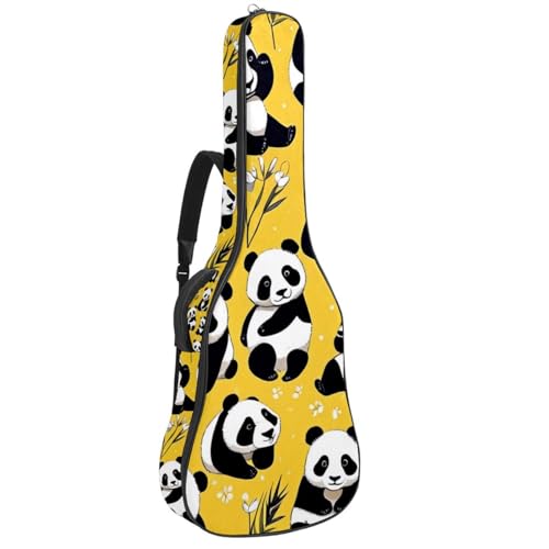 Housse pour guitare acoustique 42 pouces imperméable avec poches