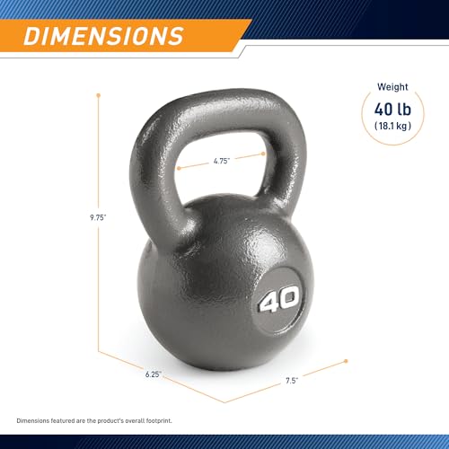 Image of Marcy Hammertone Kettle Bells - 10 to 55 lbs. HKB Workout Weights