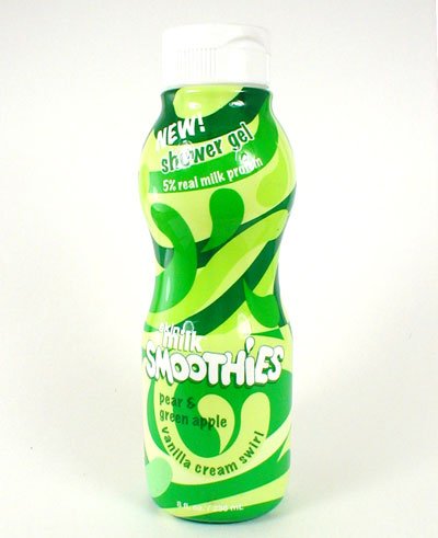 Skin Milk Smoothies Pear & Green Apple Vanilla Cream Swirl Shower Gel - 8 Oz.