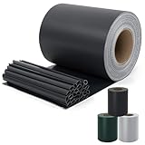 Sekey PVC Sichtschutzstreifen für Doppelstabmatten 35m x 19cm...