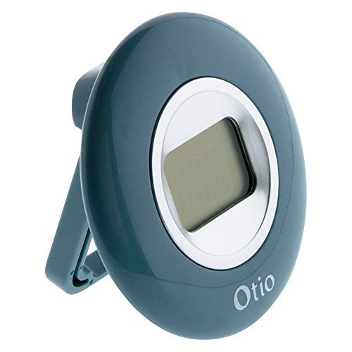 Thermomètre d'intérieur - Bleu canard écran LCD - Otio