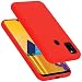 Produktbild Cadorabo Hülle kompatibel mit Samsung Galaxy M21 / M30s Hülle Silikon Handyhülle für Galaxy M21 / M30s Case aus flüssigem Silikon- Kratzfeste und stoßfeste dünne TPU Schutzhülle - Liquid ROT