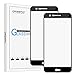 (2 Pack) Orzero Compatible for LG K20 Plus, K20 V, LG Harmony 2, LG Phoenix Plus, LG X4, X4 +, K10 (2018 version) (Full Coverage) Tempered Glass Screen Protector, HD Anti-Scratch (Lifetime Replacement Warranty)