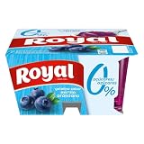 Royal Gelatina Sabor Arándano 0%, Pack 31 g