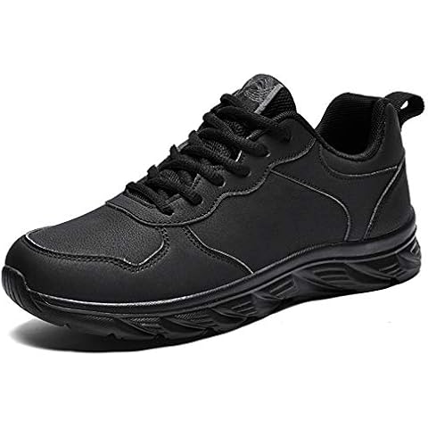 GOSPT Men's Gym Training Shoes for Sports Walking Casual Footwear Sneakers Black 10 Cover