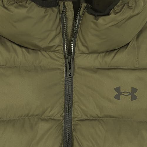 Image of Under Armour Boys Pronto Hooded Puffer Jacket, Lightweight & Water Repellent
