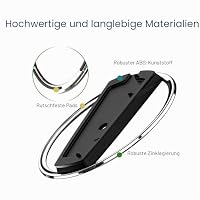 ANNSKIN PS5 Slim standfuß Vertikaler Ständer für PS5/PS5 Pro/PS5 Slim Konsolen rutschfeste Basishalterung für PlayStation 5 Zubehör – Ansicht 7