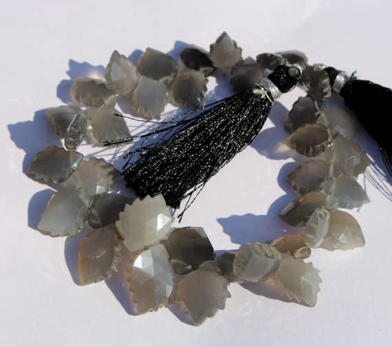 Pierre de lune grise facettée LKBEADS pour sublimer des créations de bijoux ternes