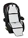 Carats Car Seat Cooler for Baby with COOLTECH - Baby Car Seat Cooling Pad (Black and White)