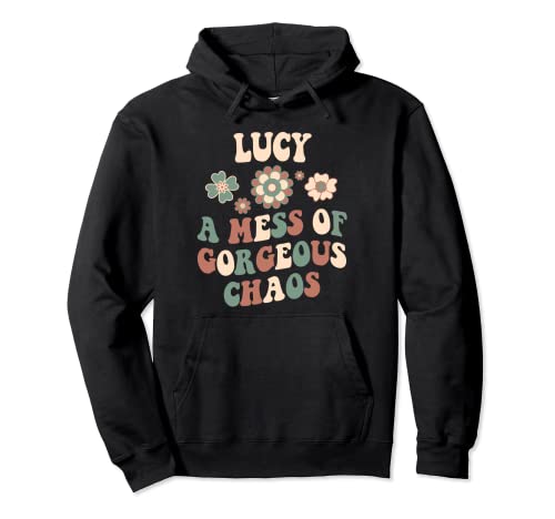 LUCY - Camiseta con nombre personalizado Sudadera con Capucha