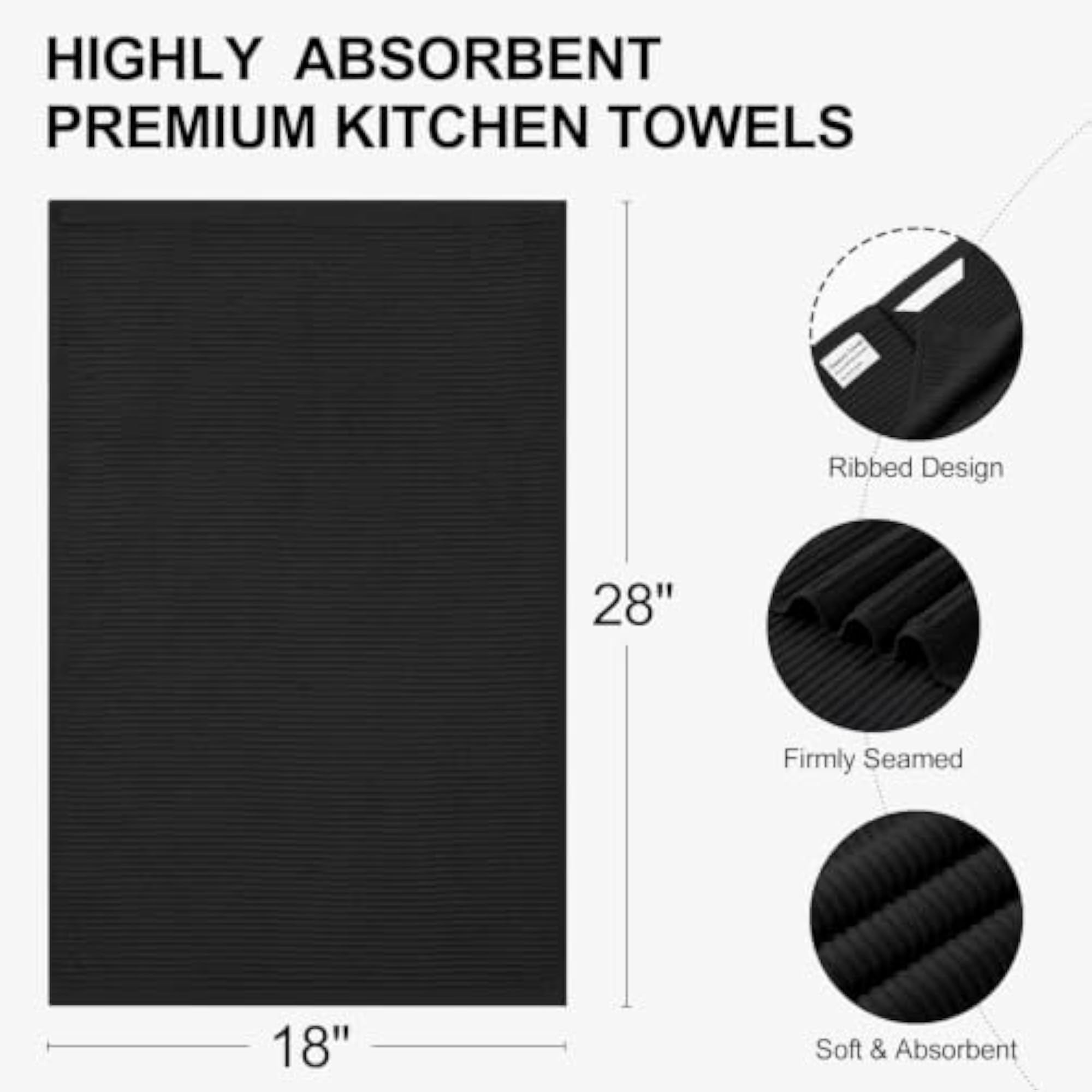 Dog Kitchen Towels Decor Set of 2